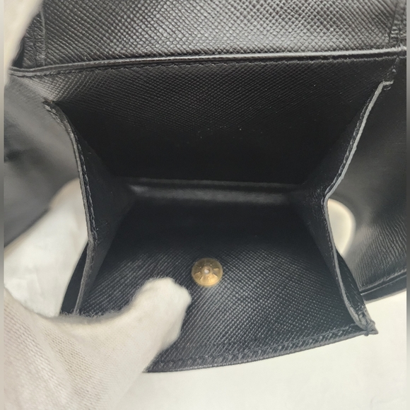 Auth Louis Vuitton Denim Monogram Trifold Wallet - Picture 6 of 9